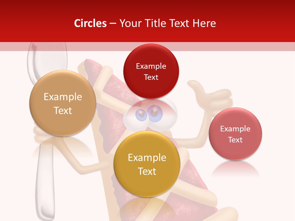 Laughing Jam Tart PowerPoint Template
