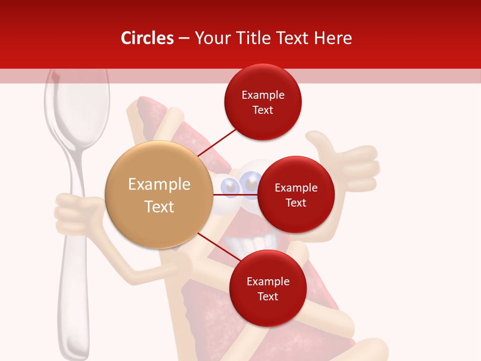 Laughing Jam Tart PowerPoint Template