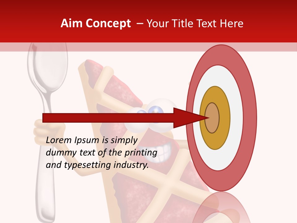 Laughing Jam Tart PowerPoint Template