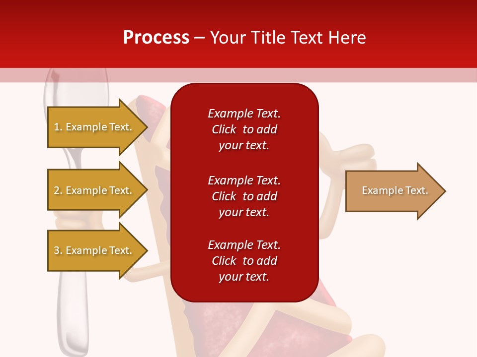 Laughing Jam Tart PowerPoint Template