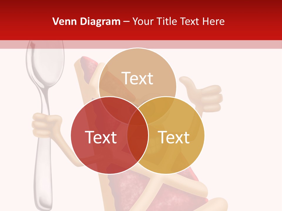 Laughing Jam Tart PowerPoint Template