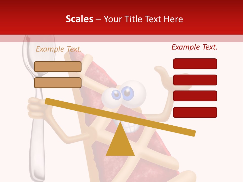 Laughing Jam Tart PowerPoint Template