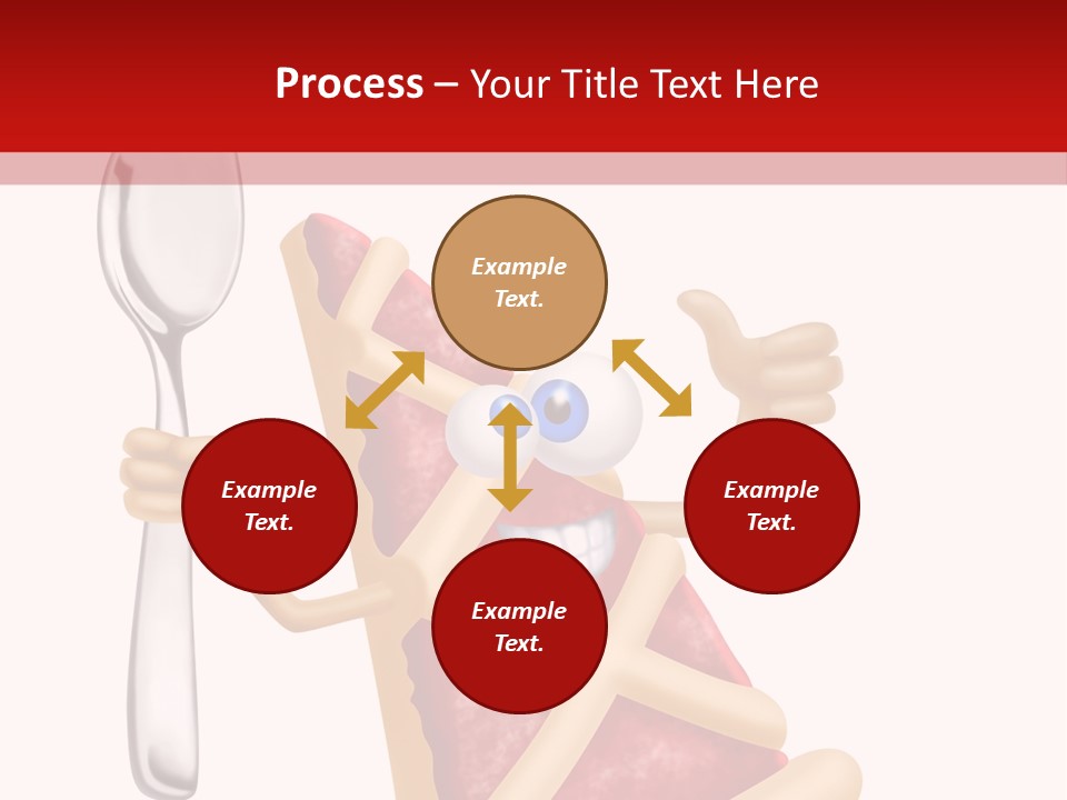 Laughing Jam Tart PowerPoint Template
