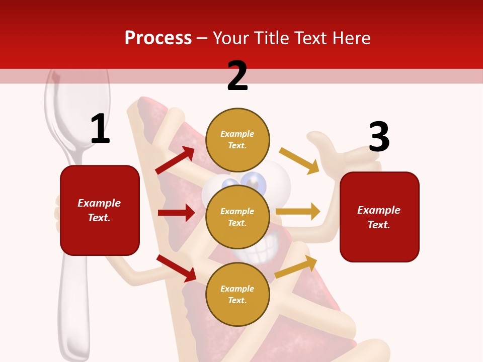 Laughing Jam Tart PowerPoint Template