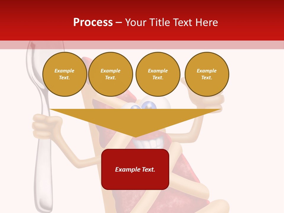 Laughing Jam Tart PowerPoint Template