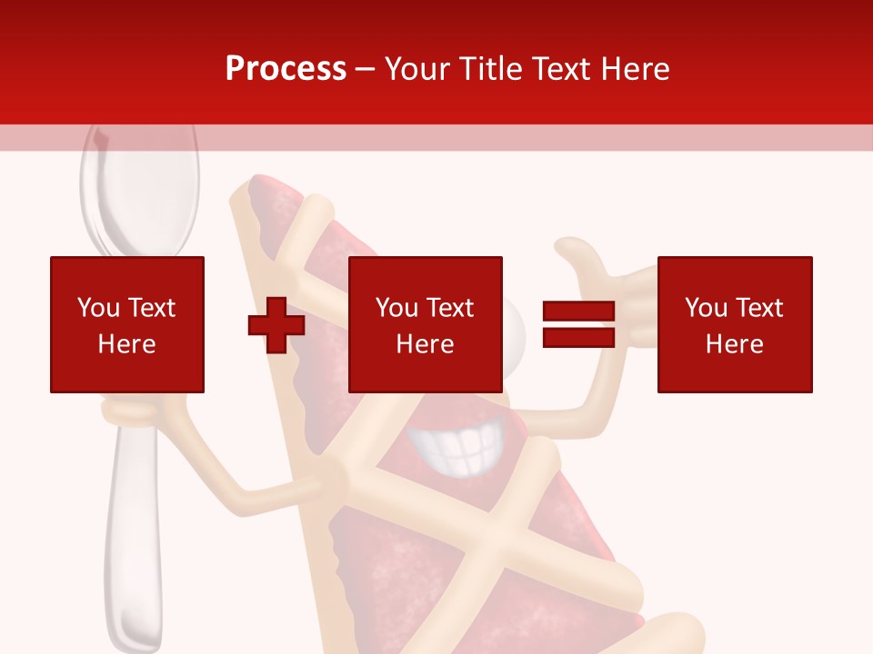 Laughing Jam Tart PowerPoint Template