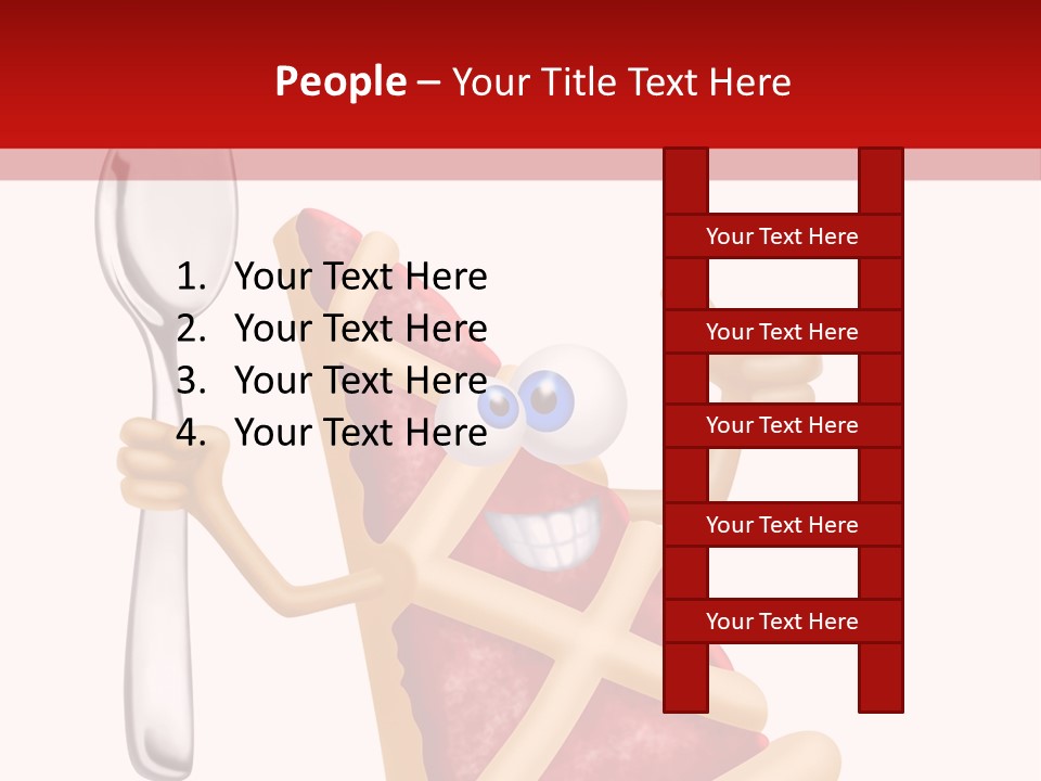 Laughing Jam Tart PowerPoint Template