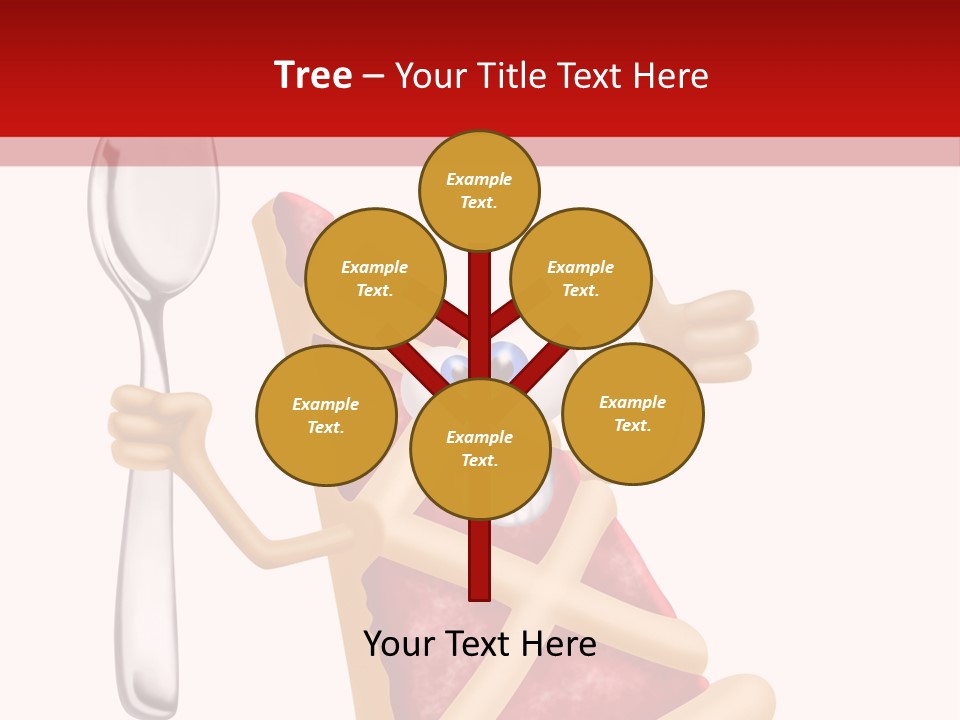 Laughing Jam Tart PowerPoint Template