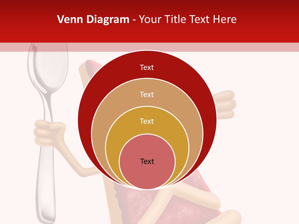 Laughing Jam Tart PowerPoint Template