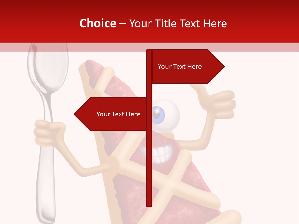 Laughing Jam Tart PowerPoint Template