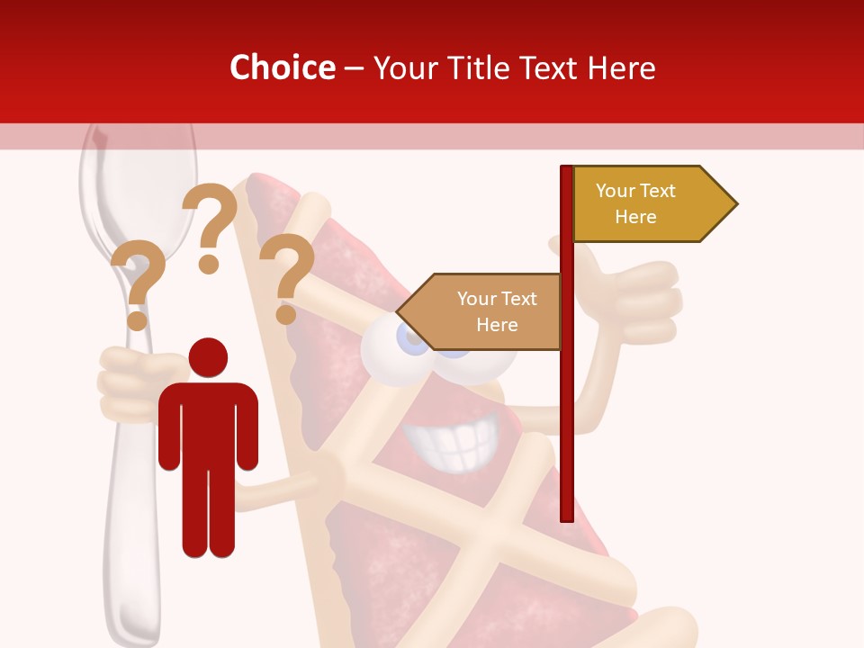 Laughing Jam Tart PowerPoint Template