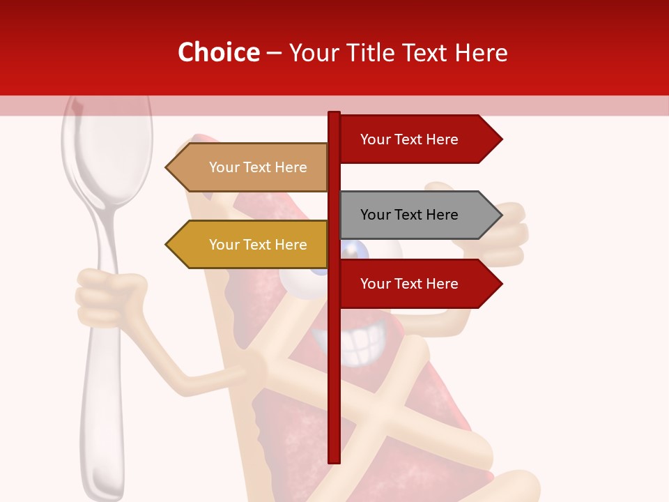 Laughing Jam Tart PowerPoint Template