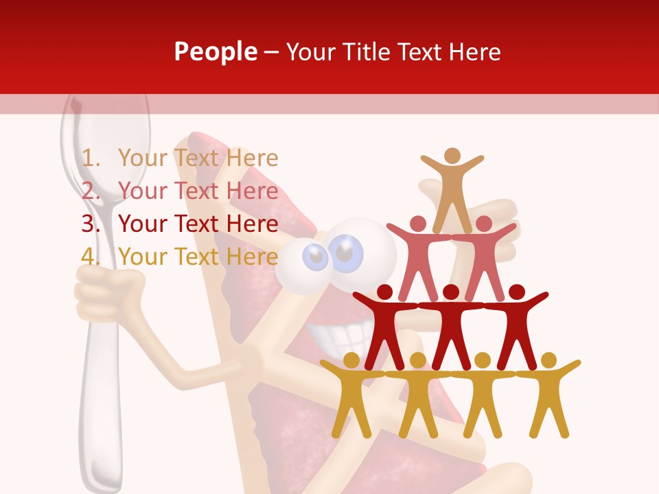 Laughing Jam Tart PowerPoint Template