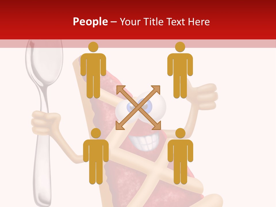 Laughing Jam Tart PowerPoint Template