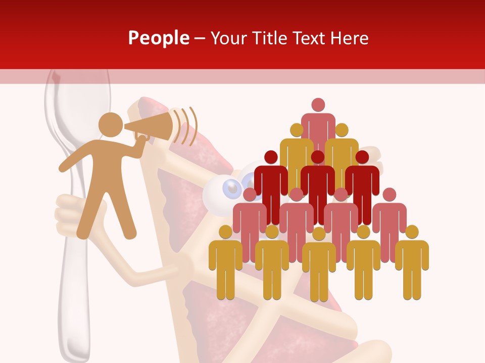 Laughing Jam Tart PowerPoint Template