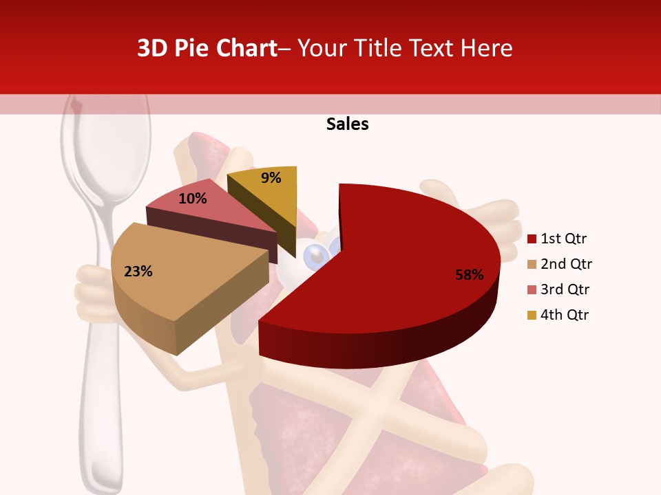 Laughing Jam Tart PowerPoint Template
