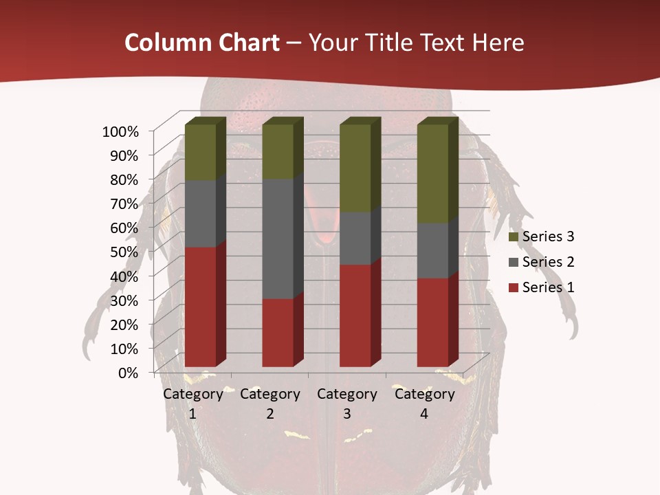 Macro Polished Scarab PowerPoint Template