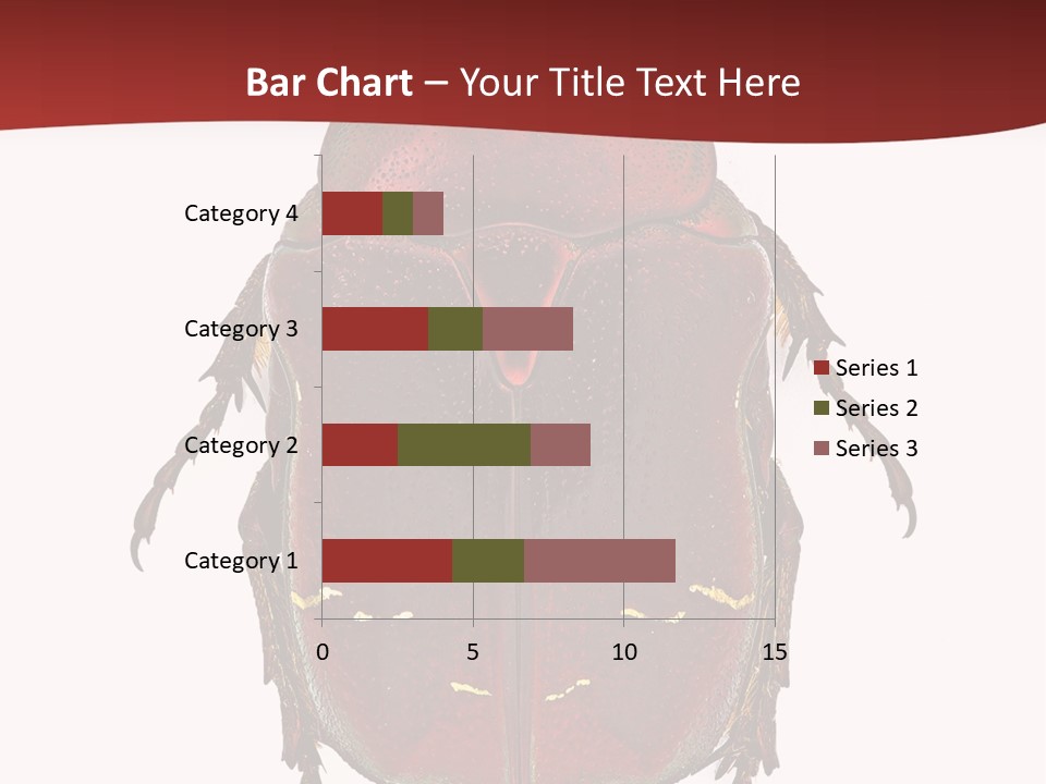 Macro Polished Scarab PowerPoint Template