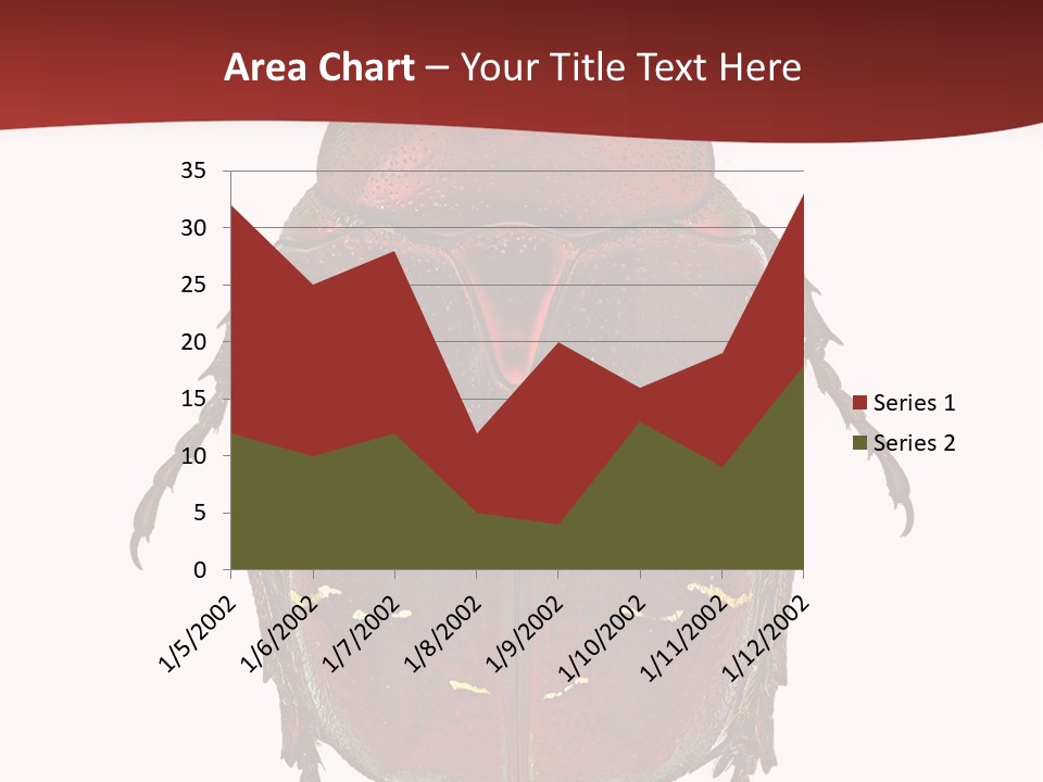 Macro Polished Scarab PowerPoint Template