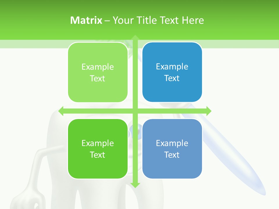 Toothpaste Dentist Teeth PowerPoint Template
