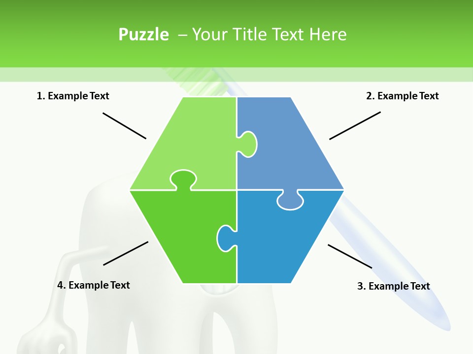 Toothpaste Dentist Teeth PowerPoint Template