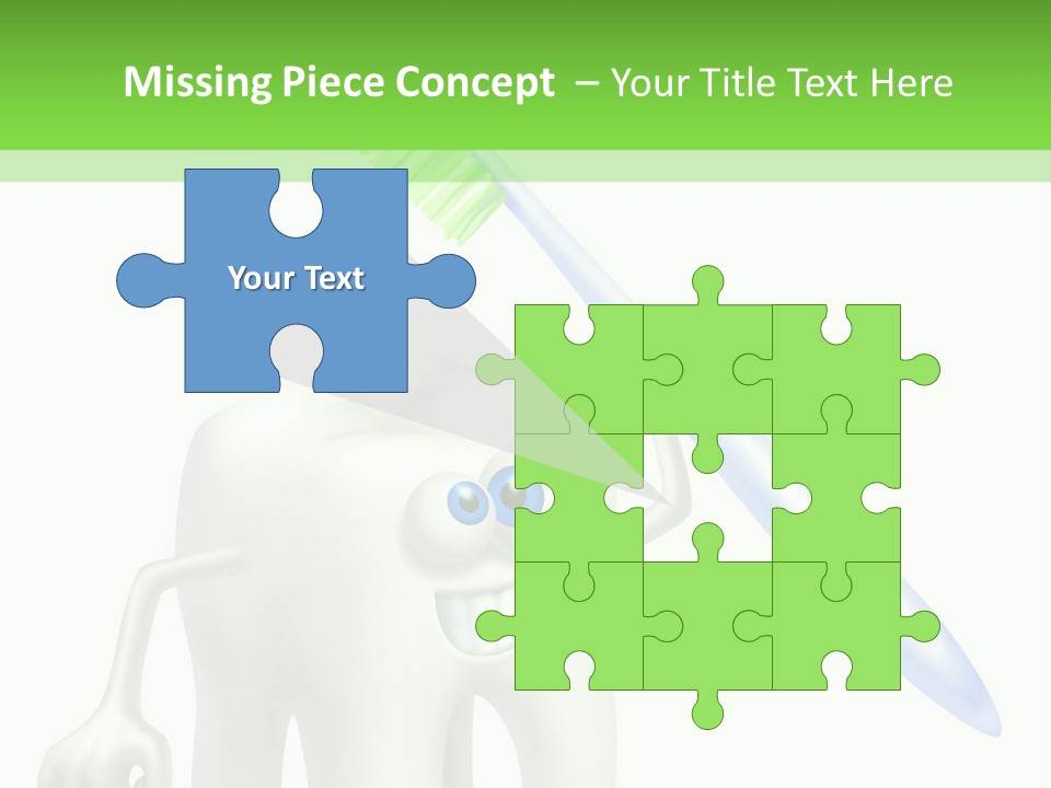 Toothpaste Dentist Teeth PowerPoint Template