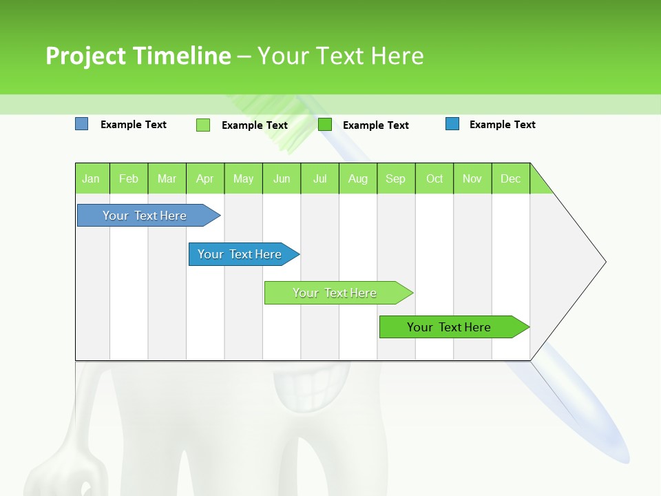 Toothpaste Dentist Teeth PowerPoint Template