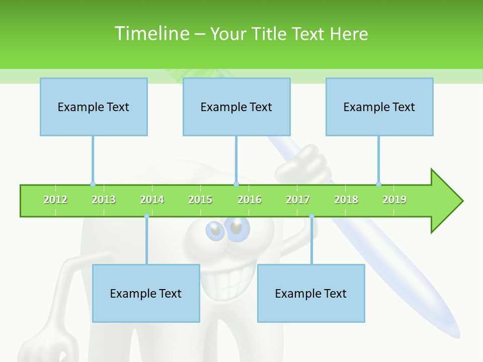 Toothpaste Dentist Teeth PowerPoint Template