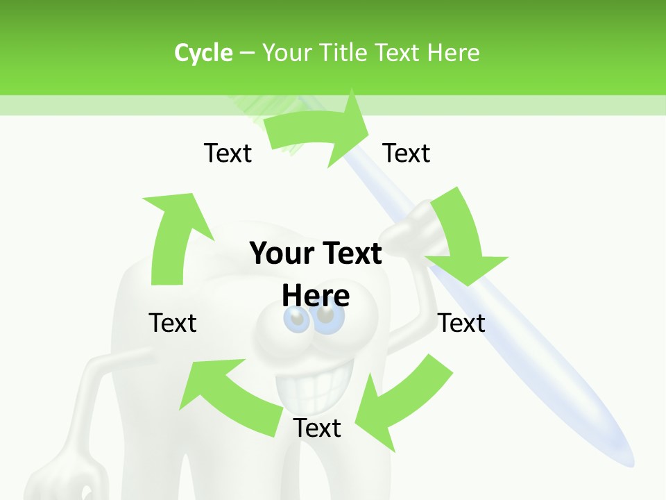 Toothpaste Dentist Teeth PowerPoint Template
