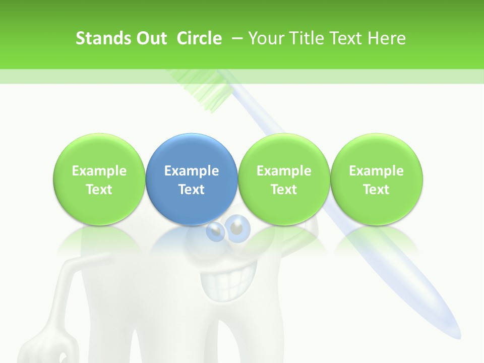 Toothpaste Dentist Teeth PowerPoint Template