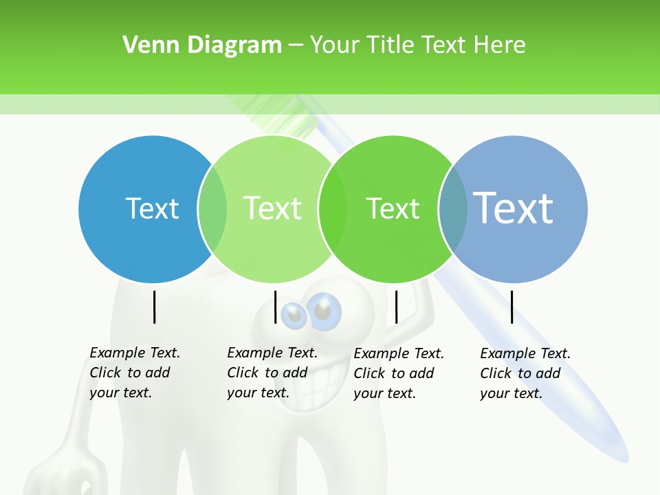 Toothpaste Dentist Teeth PowerPoint Template