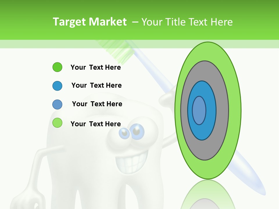 Toothpaste Dentist Teeth PowerPoint Template