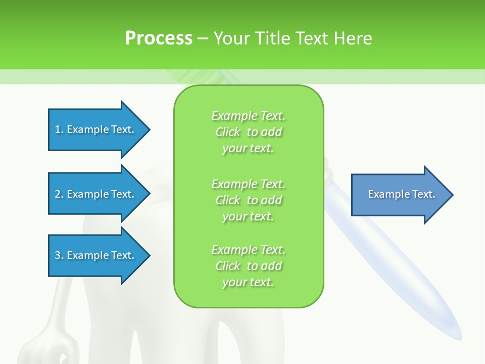 Toothpaste Dentist Teeth PowerPoint Template
