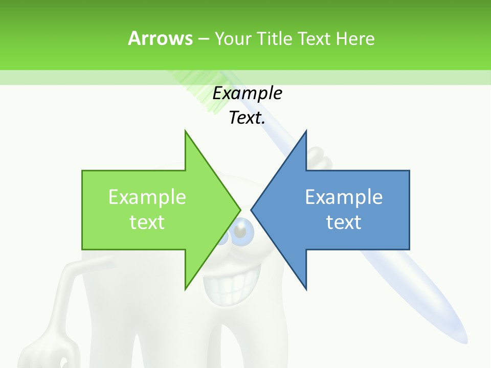 Toothpaste Dentist Teeth PowerPoint Template