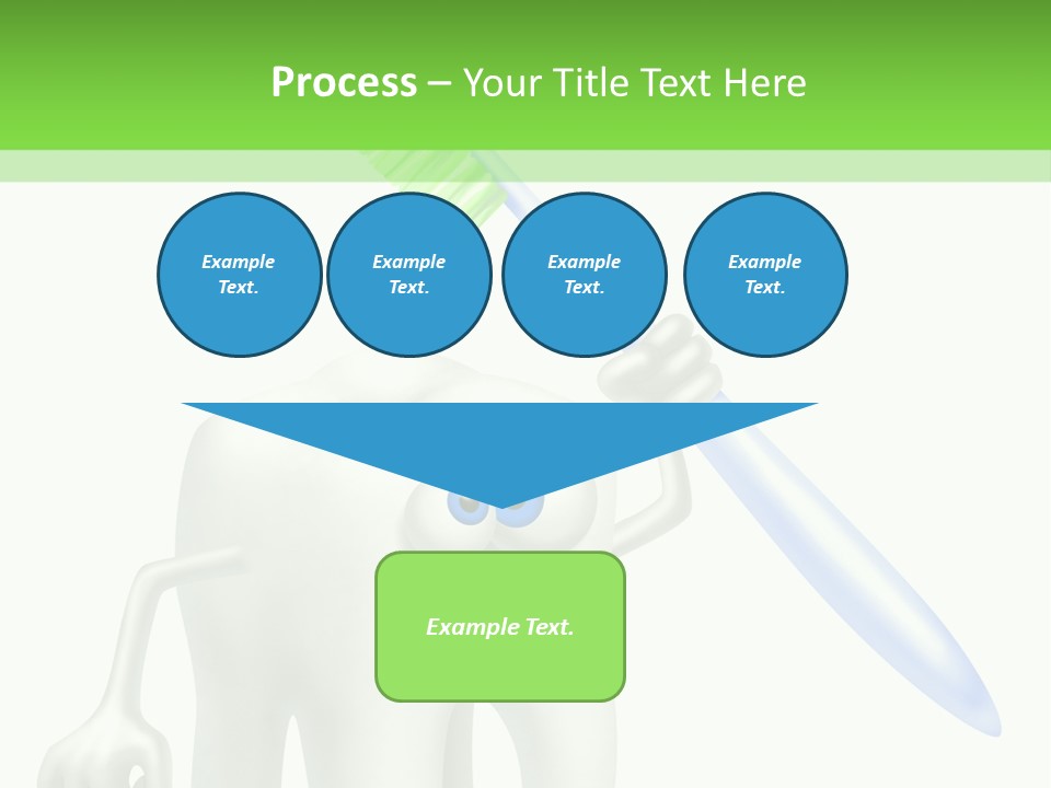 Toothpaste Dentist Teeth PowerPoint Template