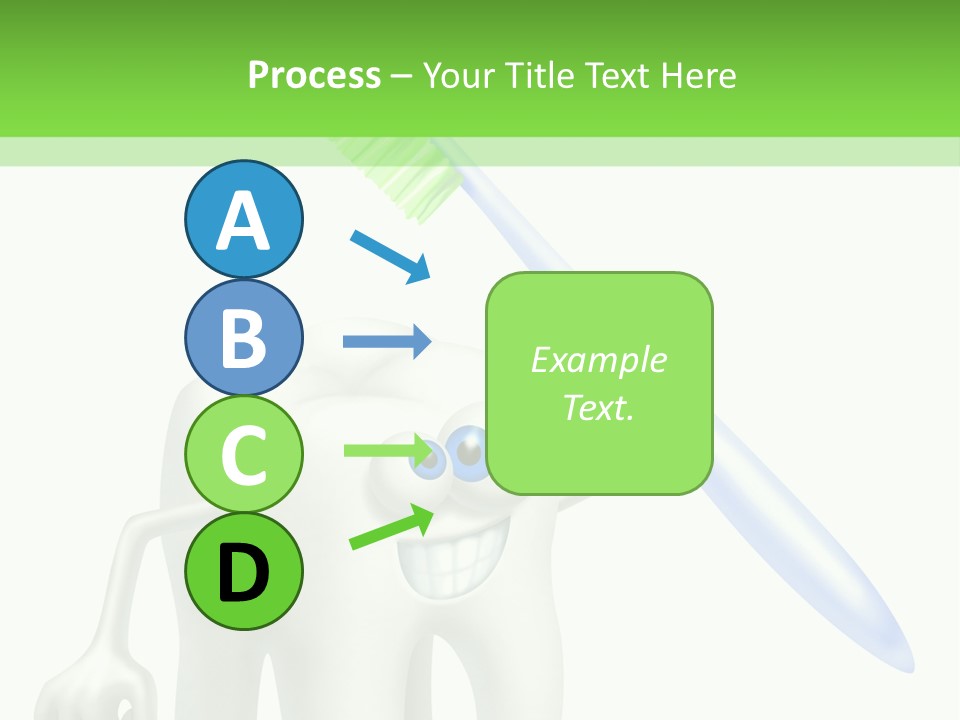 Toothpaste Dentist Teeth PowerPoint Template