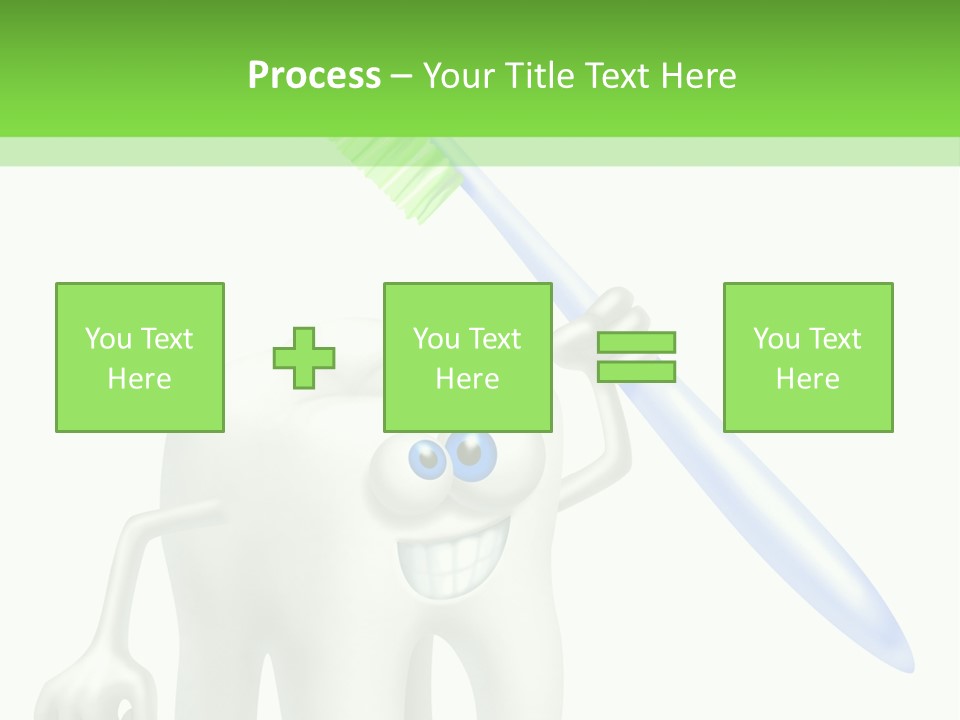 Toothpaste Dentist Teeth PowerPoint Template