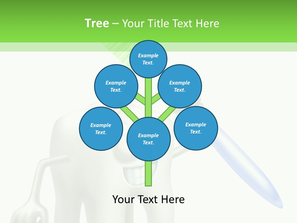 Toothpaste Dentist Teeth PowerPoint Template
