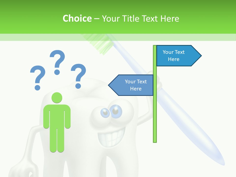 Toothpaste Dentist Teeth PowerPoint Template