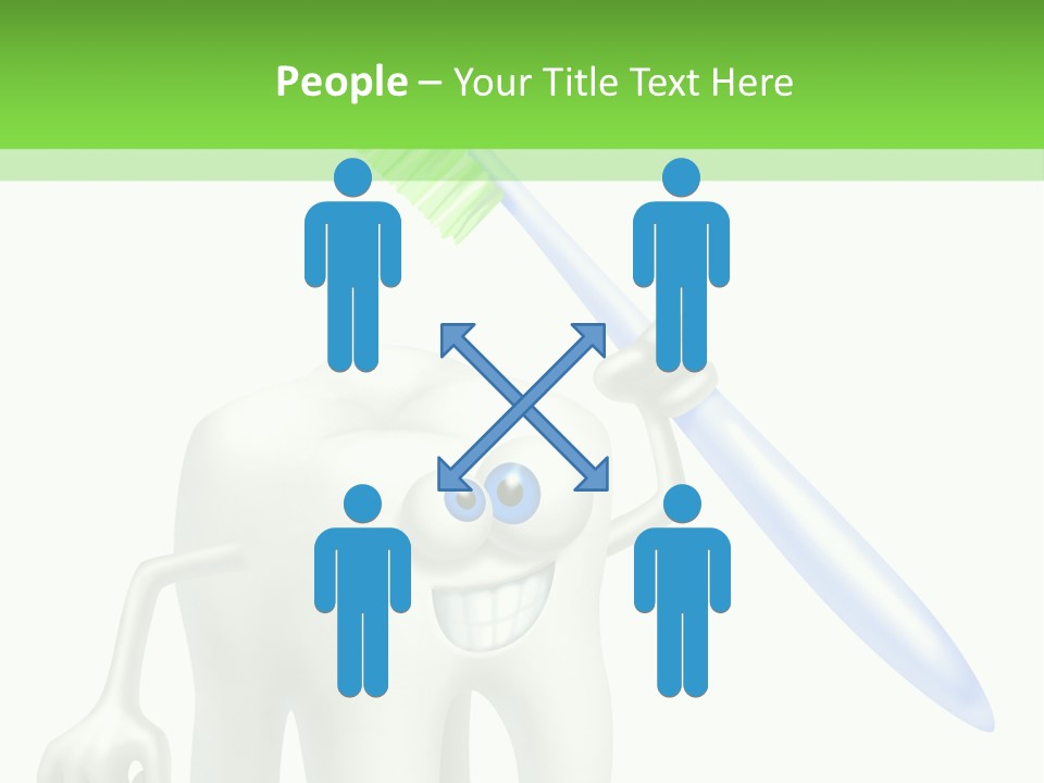 Toothpaste Dentist Teeth PowerPoint Template