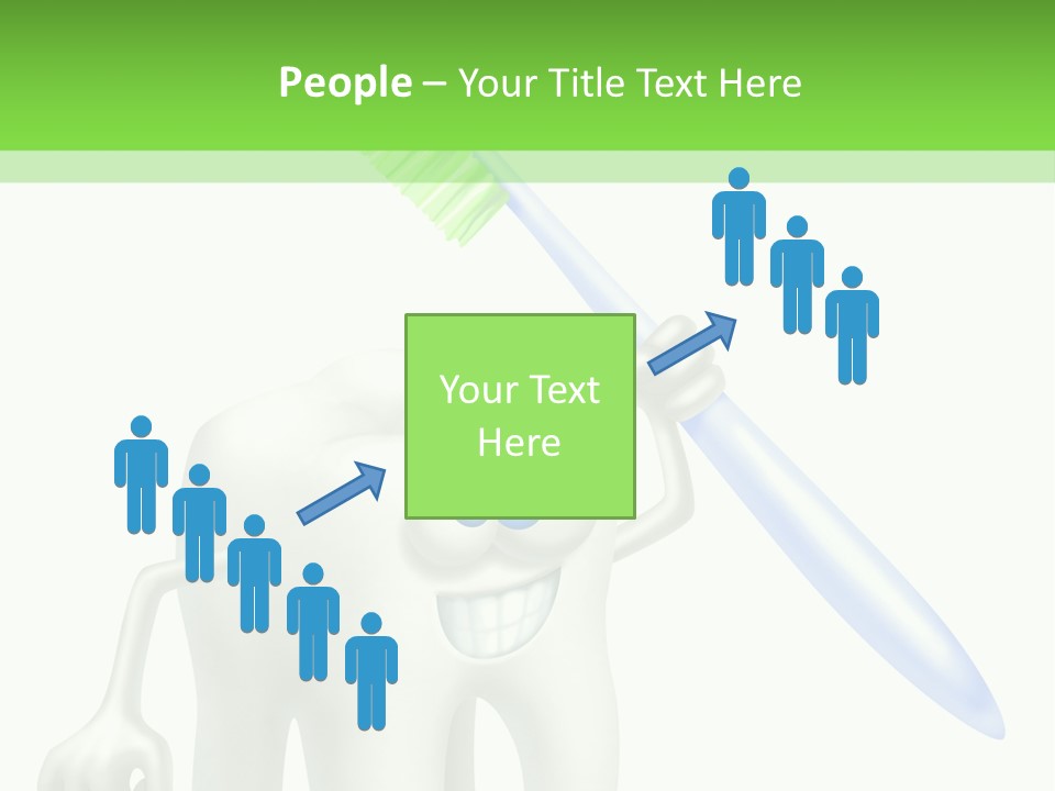 Toothpaste Dentist Teeth PowerPoint Template