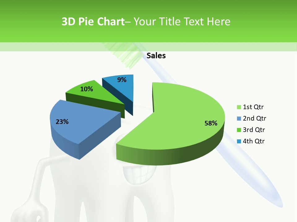 Toothpaste Dentist Teeth PowerPoint Template