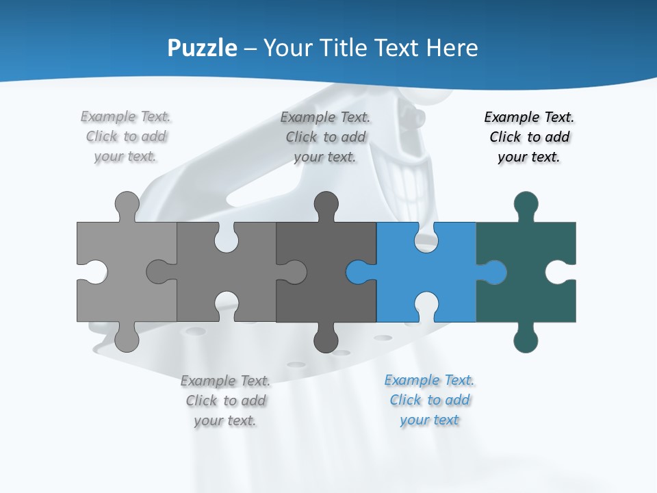 Laughing Comic Smile PowerPoint Template