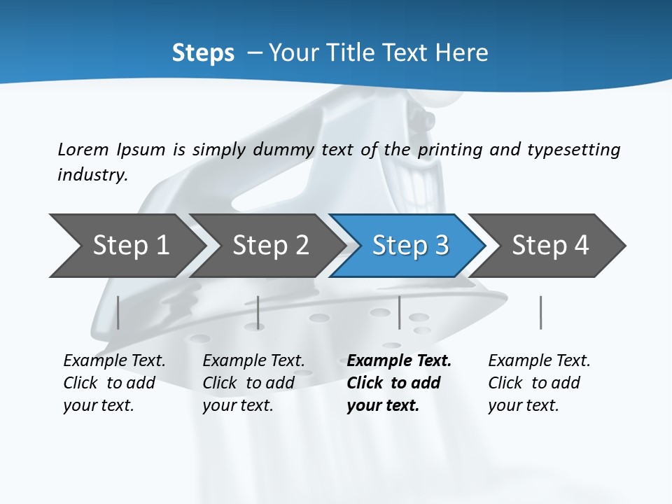 Laughing Comic Smile PowerPoint Template