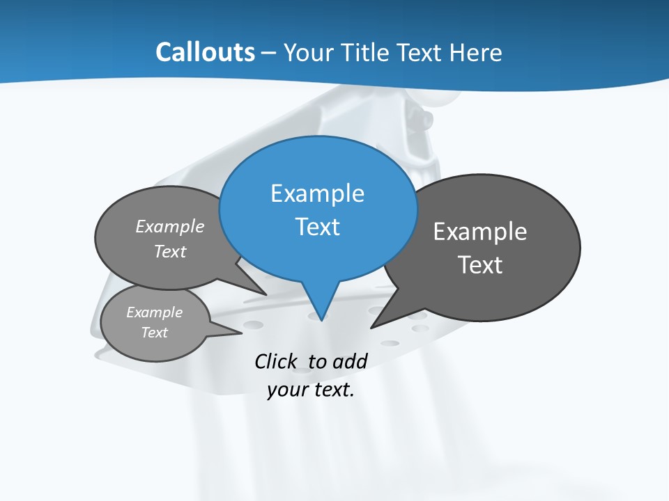 Laughing Comic Smile PowerPoint Template