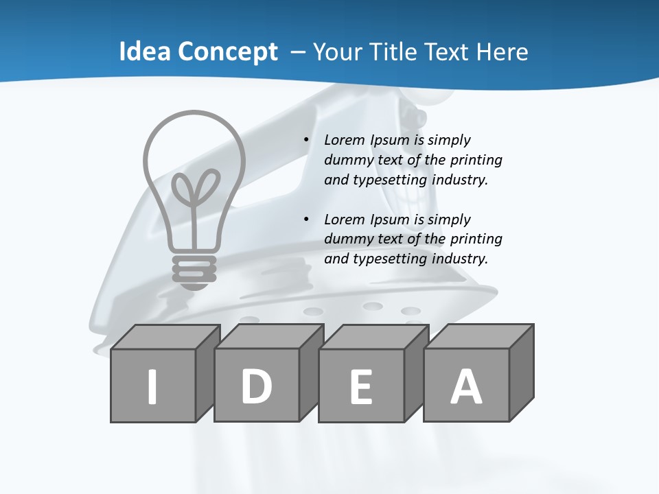 Laughing Comic Smile PowerPoint Template