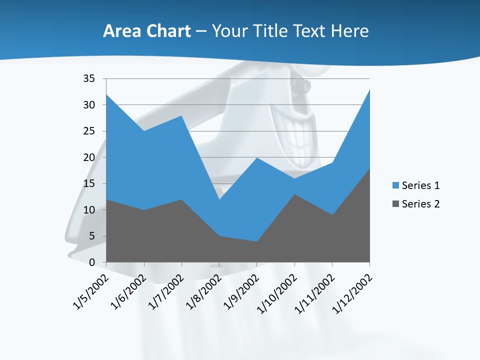 Laughing Comic Smile PowerPoint Template