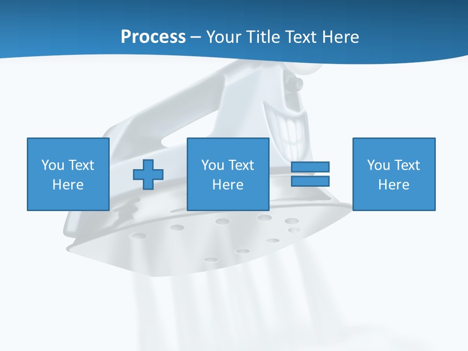 Laughing Comic Smile PowerPoint Template