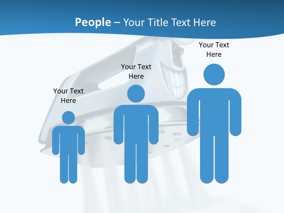 Laughing Comic Smile PowerPoint Template