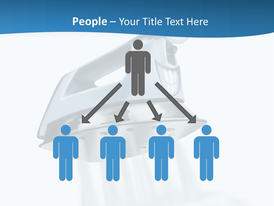 Laughing Comic Smile PowerPoint Template